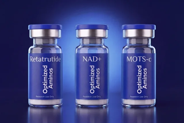 The Metabolic Trifecta — GLP-3 RT, NAD+ 1000mg, MOTS-c 40mg